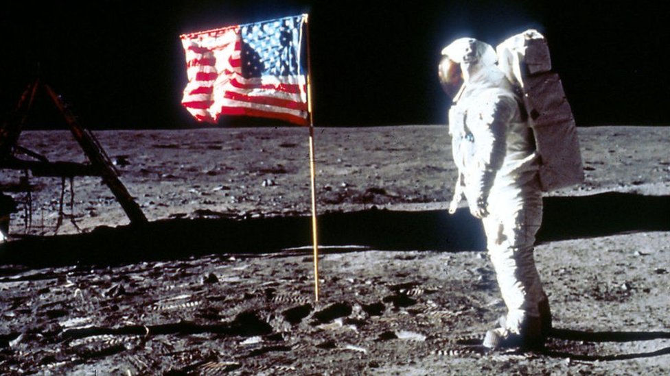 Moon Landing Flag